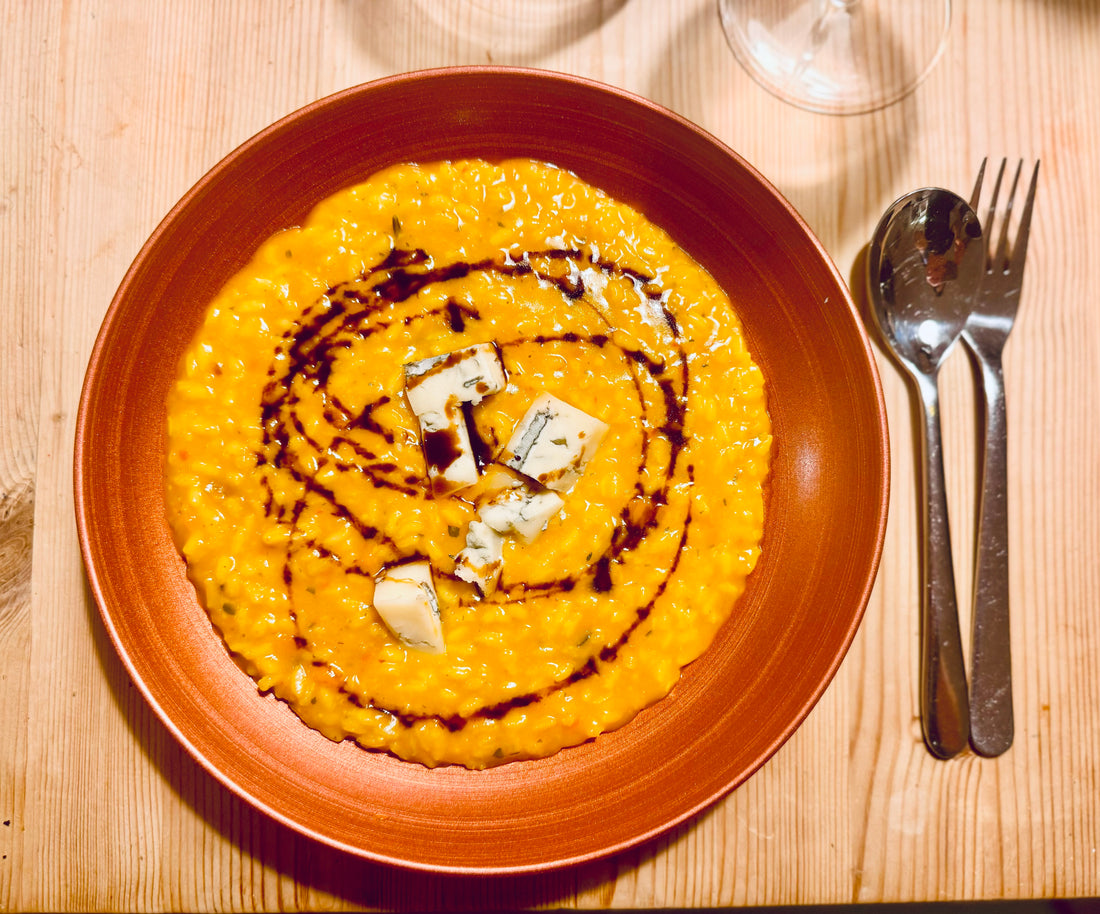 Pumpkin risotto